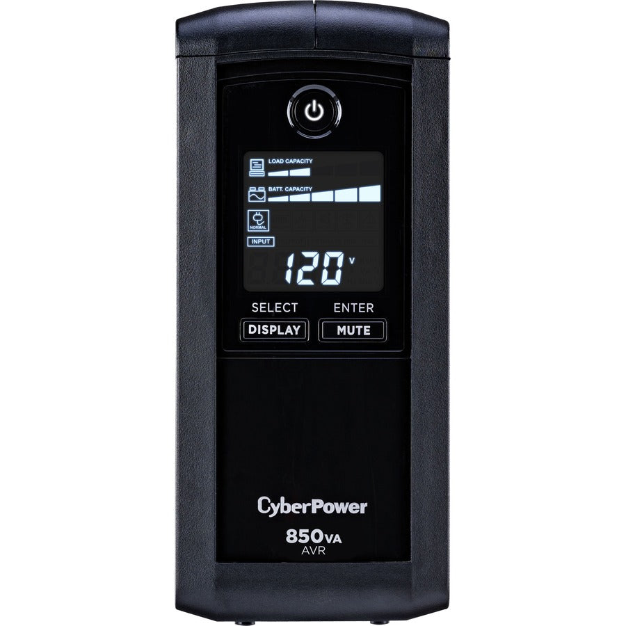 Systèmes d'onduleurs CyberPower CP850AVRLCD LCD intelligent - Capacité : 850 VA / 510 W CP850AVRLCD