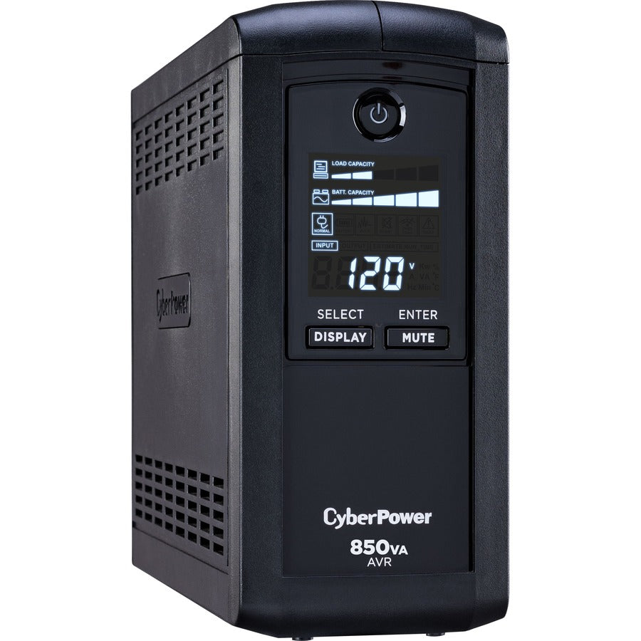 Systèmes d'onduleurs CyberPower CP850AVRLCD LCD intelligent - Capacité : 850 VA / 510 W CP850AVRLCD