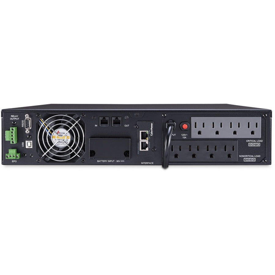 Systèmes d'onduleurs CyberPower OL1500RTXL2UN Smart App Online - Capacité : 1500 VA / 1350 W OL1500RTXL2UN