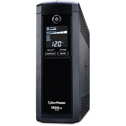 Systèmes d'onduleurs CyberPower CP1500AVRLCD LCD intelligent - Capacité : 1500 VA / 900 W CP1500AVRLCD
