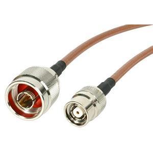 StarTech.com Câble adaptateur d'antenne sans fil N mâle vers RP-TNC de 30 cm - M/M NRPTNC1MM NRPTNC1MM