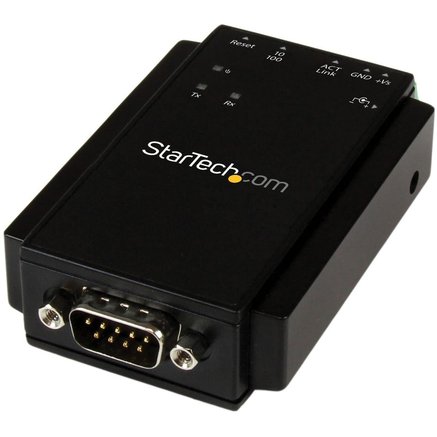 Serveur de périphériques série RS-232 vers Ethernet IP StarTech.com à 1 port - Montage sur rail DIN NETRS232