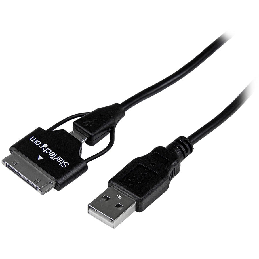 Câble combo connecteur de station d'accueil ou micro USB vers USB StarTech.com de 0,65 m pour Samsung Galaxy Tab™ USB2UBSDC