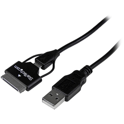 Câble combo connecteur de station d'accueil ou micro USB vers USB StarTech.com de 0,65 m pour Samsung Galaxy Tab™ USB2UBSDC
