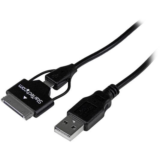 Câble combo connecteur de station d'accueil ou micro USB vers USB StarTech.com de 0,65 m pour Samsung Galaxy Tab™ USB2UBSDC