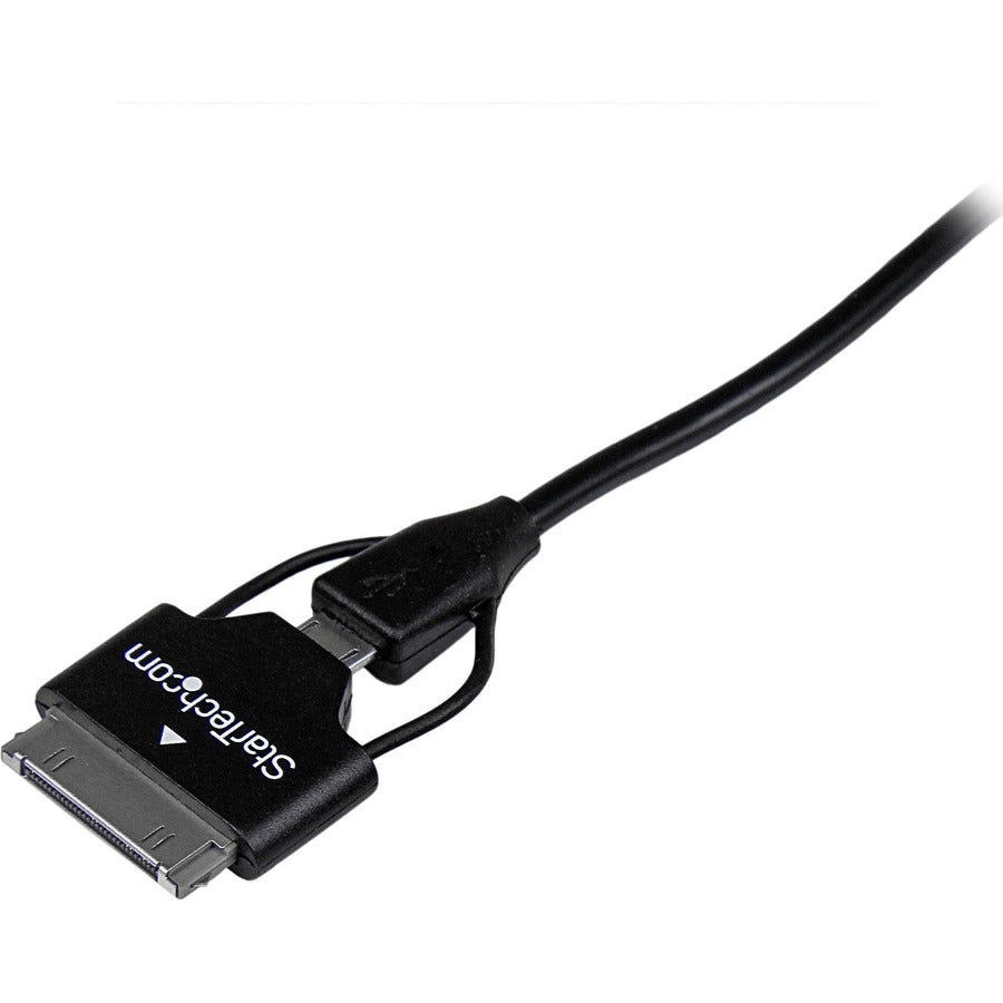 Câble combo connecteur de station d'accueil ou micro USB vers USB StarTech.com de 0,65 m pour Samsung Galaxy Tab™ USB2UBSDC