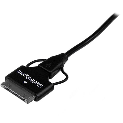 Câble combo connecteur de station d'accueil ou micro USB vers USB StarTech.com de 0,65 m pour Samsung Galaxy Tab™ USB2UBSDC