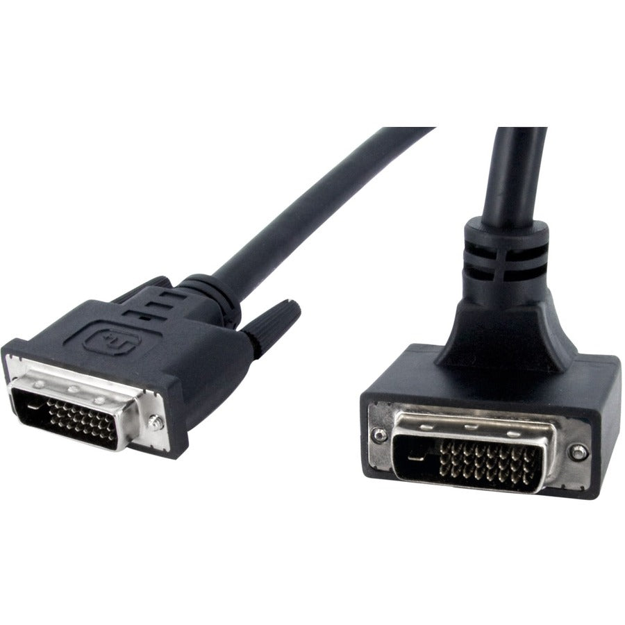 Câble d'écran DVI-D coudé à 90 degrés de 1,8 m de StarTech.com - M/M DVIDDMMBA6
