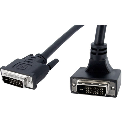 Câble d'écran DVI-D coudé à 90 degrés de 1,8 m de StarTech.com - M/M DVIDDMMBA6