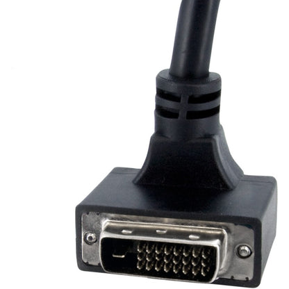 Câble d'écran DVI-D coudé à 90 degrés de 1,8 m de StarTech.com - M/M DVIDDMMBA6