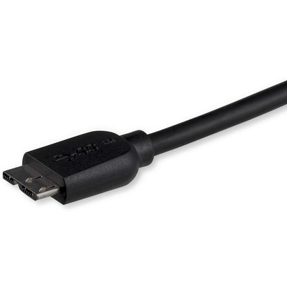 Câble USB 3.0 A vers Micro B SuperSpeed ​​Slim de 1 m (3 pi) de StarTech.com - M/M USB3AUB1MS