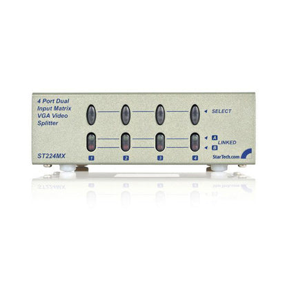 Commutateur vidéo matriciel VGA haute résolution 2x4 StarTech.com ST224MX