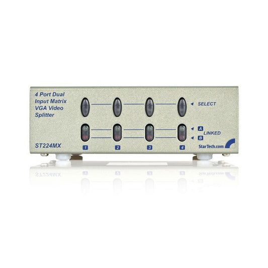 Commutateur vidéo matriciel VGA haute résolution 2x4 StarTech.com ST224MX