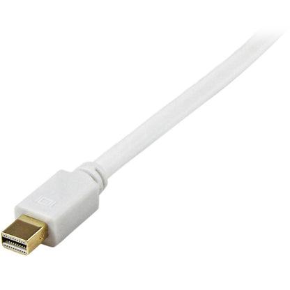 StarTech.com Câble adaptateur convertisseur actif Mini DisplayPort vers DVI de 0,9 m - mDP vers DVI 1920 x 1200 - Blanc MDP2DVIMM3WS