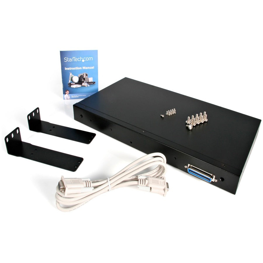 Console LCD à montage en rack 1U 17 pouces StarTech.com avec KVM IP 16 ports CABCONS1716I