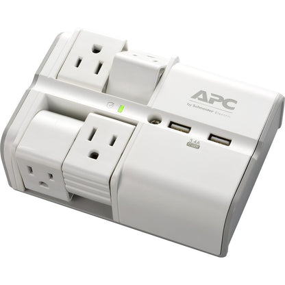 APC by Schneider Electric SurgeArrest Essential 4-Outlet Surge Suppressor/Protector PE4WRU3