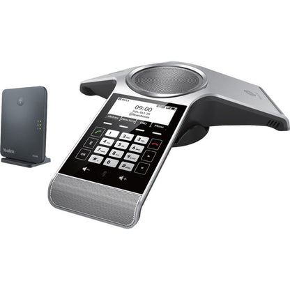 Station de conférence IP Yealink CP930W-Base - Avec/Sans fil - DECT, Bluetooth - Bureau - Argent spatial, Gris classique CP930W-BASE