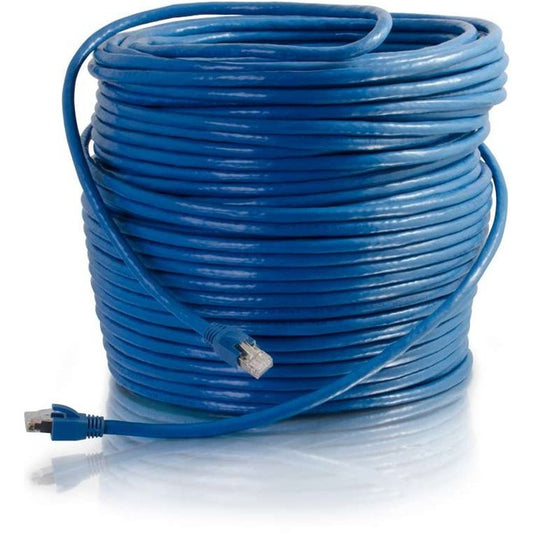 Câble de raccordement réseau blindé solide anti-accroc Cat6 C2G 50 pieds - Bleu 43167