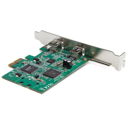 StarTech.com Carte PCI Express FireWire 2 ports 1394a - Chipset TI TSB82AA2 - Plug-and-Play - Adaptateur PCIe FireWire (PEX1394A2V2) PEX1394A2V2