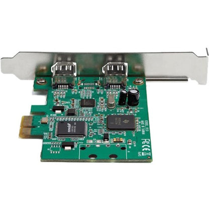 StarTech.com Carte PCI Express FireWire 2 ports 1394a - Chipset TI TSB82AA2 - Plug-and-Play - Adaptateur PCIe FireWire (PEX1394A2V2) PEX1394A2V2