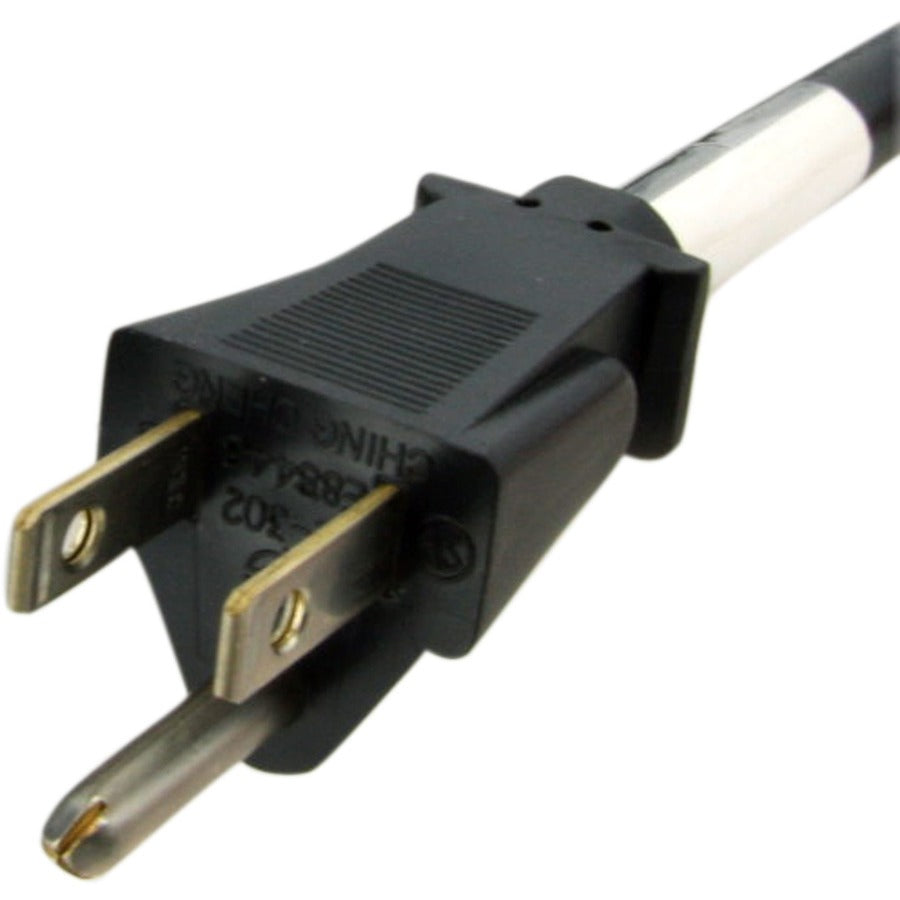 StarTech.com Rallonge d'alimentation de 3 m, NEMA5-15R vers NEMA5-15P, noir, 13 A, 125 V, 16 AWG, câble d'extension d'alimentation pour ordinateur PAC10110