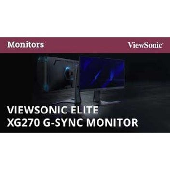 Moniteur LCD LED de jeu Full HD 27" ViewSonic Elite XG270 - 16:9 - Noir XG270