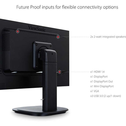 Moniteur LCD LED Full HD 22" ViewSonic VG2249 - 16:9 - Noir VG2249