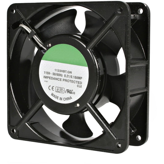 StarTech.com Ventilateur axial pour rack de 120 mm pour armoire de serveur - 115 V - Refroidissement CA - Ventilateur de boîtier d'ordinateur silencieux et silencieux (ACFANKIT12) ACFANKIT12