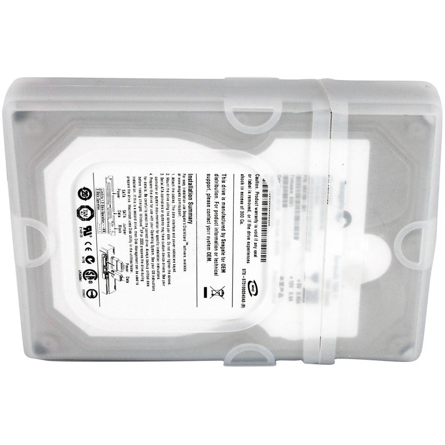 StarTech.com Housse de protection en silicone pour disque dur 3,5 pouces avec capuchon de connecteur HDDSLEV35