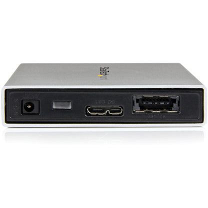 Boîtier pour disque dur externe StarTech.com 2,5" - Prend en charge UASP - eSATAp ou USB 3.0 - Aluminium - Boîtier eSATA - SSD/HDD S251SMU33EP