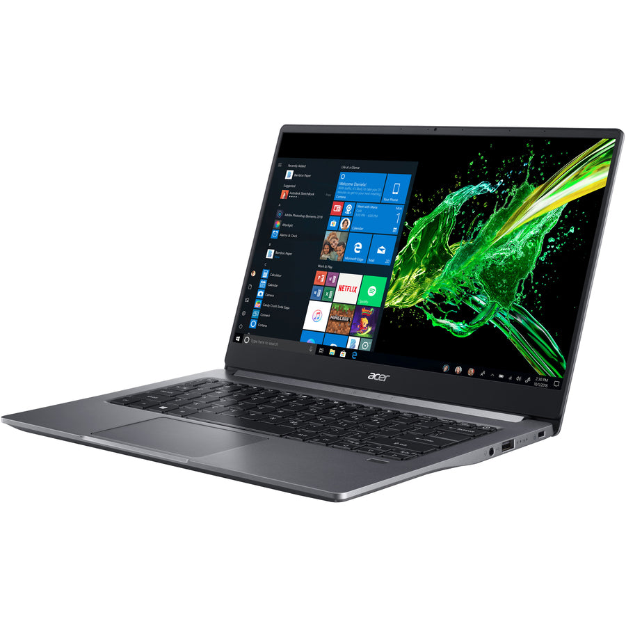 Ordinateur portable Acer Swift 3 SF314-57 SF314-57-59NQ 14" - Full HD - 1920 x 1080 - Intel Core i5 10e génération i5-1035G4 Quad-core (4 cœurs) 1,10 GHz - 8 Go RAM - 512 Go SSD - Gris acier NX.HJFAA.009