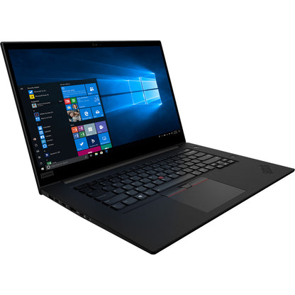 Station de travail mobile Lenovo ThinkPad P1 Gen 2 20QT000YCA 15,6" - 1920 x 1080 - Intel Core i7 9e génération i7-9850H Hexa-core (6 cœurs) 2,60 GHz - 16 Go de RAM totale - SSD 512 Go - Noir minuit 20QT000YCA
