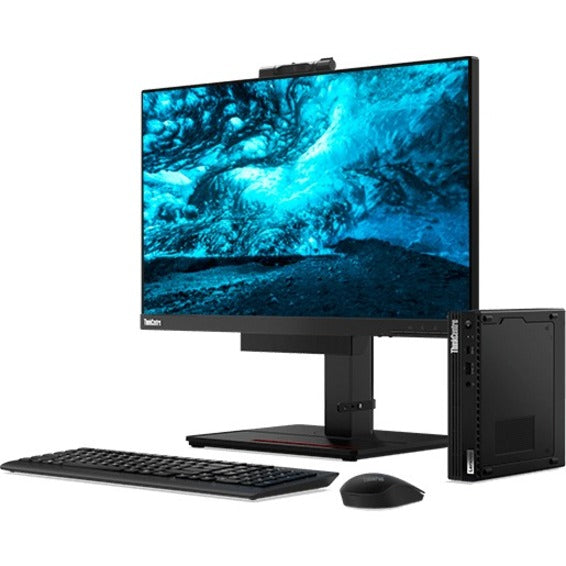 Ordinateur de bureau Lenovo ThinkCentre M90q 11CR003LUS - Intel Core i9 10e génération i9-10900 Deca-core (10 cœurs) 2,80 GHz - 16 Go RAM DDR4 SDRAM - 512 Go SSD - Tiny - Noir 11CR003LCA