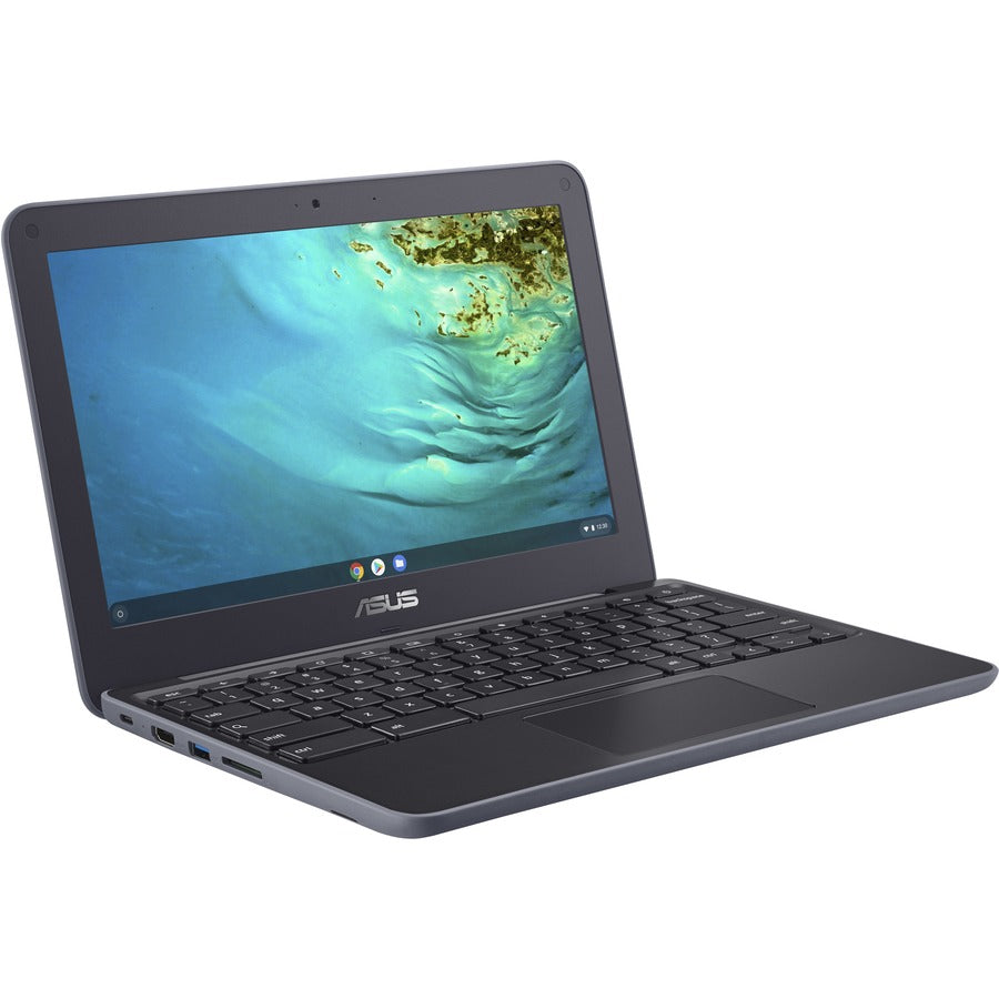Asus Chromebook C202 C202XA-DS01-CA Ordinateur portable robuste 11,6" - HD - 1366 x 768 - MediaTek MT8173C Quad-core (4 cœurs) 2,10 GHz - 4 Go de RAM - 32 Go de mémoire flash - Gris C202XA-DS01-CA