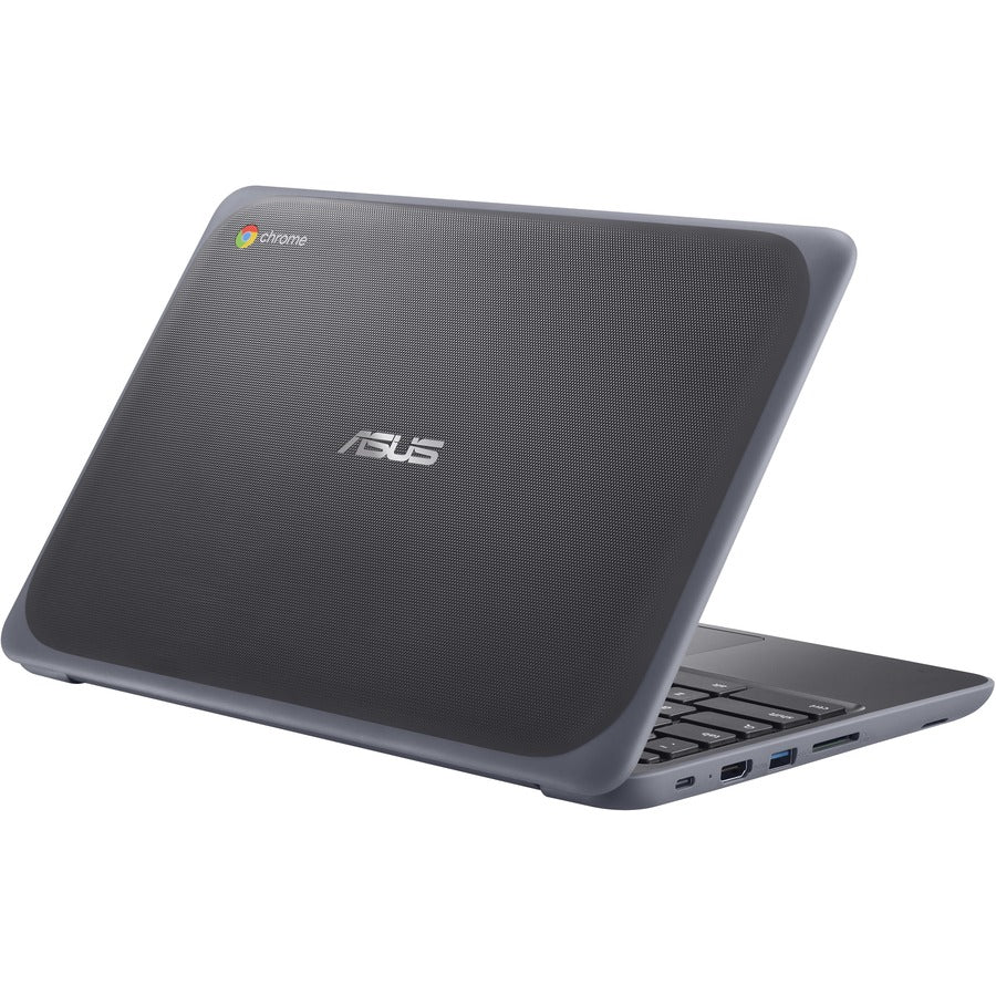 Asus Chromebook C202 C202XA-DS01-CA Ordinateur portable robuste 11,6" - HD - 1366 x 768 - MediaTek MT8173C Quad-core (4 cœurs) 2,10 GHz - 4 Go de RAM - 32 Go de mémoire flash - Gris C202XA-DS01-CA