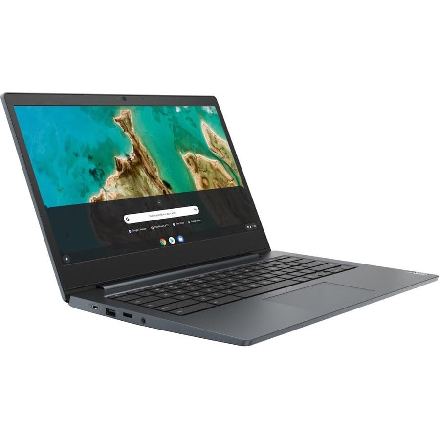 Lenovo IdeaPad 3 CB 14IGL05 82C10021CC Chromebook 14" - HD - 1366 x 768 - Intel Celeron N4020 Dual-core (2 Core) 1,10 GHz - 4 Go RAM - 64 Go Mémoire Flash - Gris Platine 82C10021CC