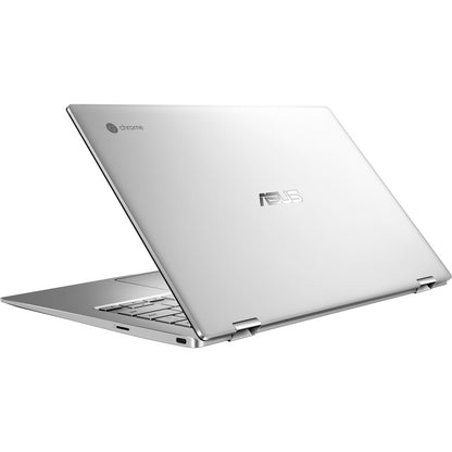 Asus Chromebook Flip C434TA-DSM4T Chromebook 2 en 1 tactile 14" - 1920 x 1080 - Core M m3-8100Y - 4 Go RAM - 64 Go Mémoire Flash - Argent pailleté, Noir C434TA-DSM4T