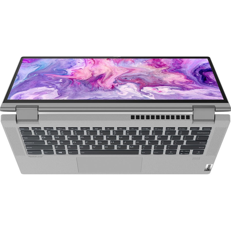 Ordinateur portable 2 en 1 Lenovo IdeaPad Flex 5-14ARE-05 81X2000DCF 14" Écran tactile - Full HD - 1920 x 1080 - AMD Ryzen 5 4500U Hexa-core (6 Core) 2,30 GHz - 8 Go RAM - 512 Go SSD - Gris graphite 81X2000DCF