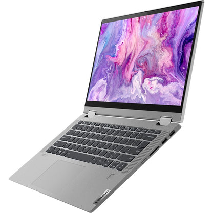 Ordinateur portable 2 en 1 Lenovo IdeaPad Flex 5-14ARE-05 81X2000DCF 14" Écran tactile - Full HD - 1920 x 1080 - AMD Ryzen 5 4500U Hexa-core (6 Core) 2,30 GHz - 8 Go RAM - 512 Go SSD - Gris graphite 81X2000DCF