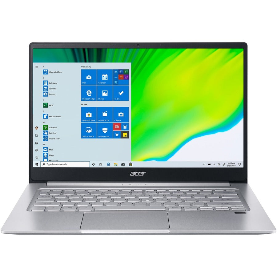 Ordinateur portable Acer Swift 3 SF314-42 SF314-42-R5SC 14" - Full HD - 1920 x 1080 - AMD Ryzen 5 4500U Hexa-core (6 cœurs) 2,30 GHz - 8 Go RAM - 512 Go SSD - Argent pur NX.HSEAA.008
