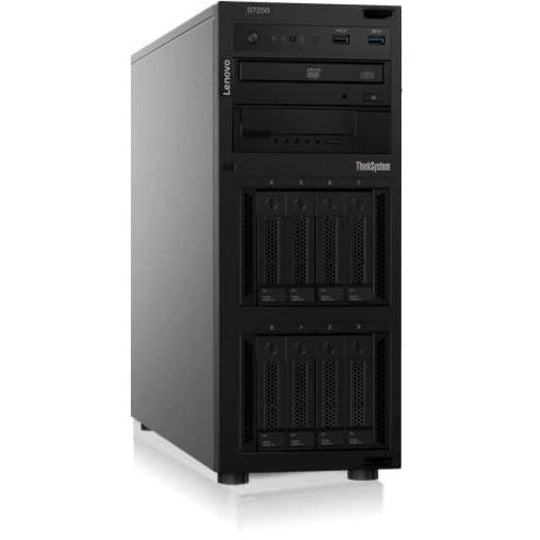 Lenovo ThinkSystem ST250 7Y45A04PNA 4U Tower Server - 1 x Intel Xeon E-2236 3.40 GHz - 8 GB RAM - Serial ATA/600 Controller 7Y45A04PNA