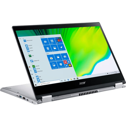 Acer Spin 3 SP314-21 SP314-21-R1HZ Ordinateur portable 2 en 1 à écran tactile 14" - Full HD - 1920 x 1080 - AMD Ryzen 5 3500U Quad-core (4 cœurs) 2,10 GHz - 8 Go de RAM - 512 Go de SSD - Argent pur NX.A4FAA.005
