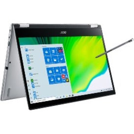 Acer Spin 3 SP314-21 SP314-21-R1HZ Ordinateur portable 2 en 1 à écran tactile 14" - Full HD - 1920 x 1080 - AMD Ryzen 5 3500U Quad-core (4 cœurs) 2,10 GHz - 8 Go de RAM - 512 Go de SSD - Argent pur NX.A4FAA.005