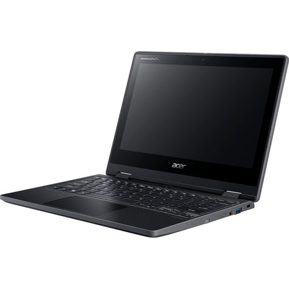 Ordinateur portable 2 en 1 tactile Acer TravelMate Spin B3 B311R-31 TMB311R-31-C6M4 11,6" - HD - 1366 x 768 - Intel Celeron N4120 Quad-core (4 Core) 1,10 GHz - 4 Go de RAM - 128 Go de mémoire flash - Noir schiste NX.VN8AA.001