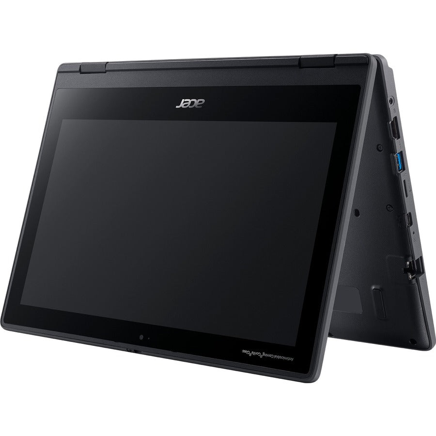 Ordinateur portable 2 en 1 tactile Acer TravelMate Spin B3 B311R-31 TMB311R-31-C6M4 11,6" - HD - 1366 x 768 - Intel Celeron N4120 Quad-core (4 Core) 1,10 GHz - 4 Go de RAM - 128 Go de mémoire flash - Noir schiste NX.VN8AA.001