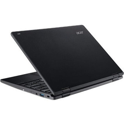 Ordinateur portable 2 en 1 tactile Acer TravelMate Spin B3 B311R-31 TMB311R-31-C6M4 11,6" - HD - 1366 x 768 - Intel Celeron N4120 Quad-core (4 Core) 1,10 GHz - 4 Go de RAM - 128 Go de mémoire flash - Noir schiste NX.VN8AA.001