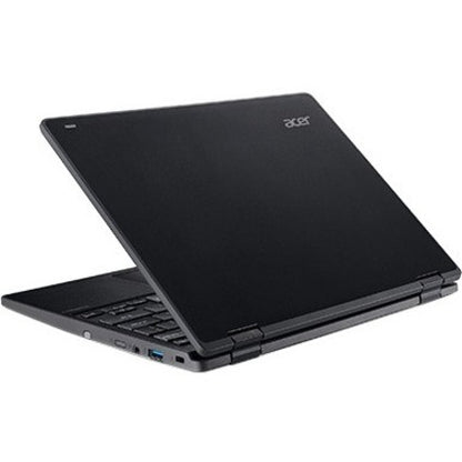 Ordinateur portable 2 en 1 tactile Acer TravelMate Spin B3 B311R-31 TMB311R-31-C6M4 11,6" - HD - 1366 x 768 - Intel Celeron N4120 Quad-core (4 Core) 1,10 GHz - 4 Go de RAM - 128 Go de mémoire flash - Noir schiste NX.VN8AA.001
