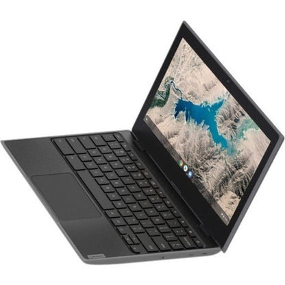 Lenovo 100e Chromebook 2e génération 82CD0004CF Chromebook 11,6" - HD - 1366 x 768 - AMD A-Series A4-9120C Dual-core (2 cœurs) 1,60 GHz - 4 Go de RAM totale - 32 Go de mémoire flash - Noir, Gris 82CD0004CF