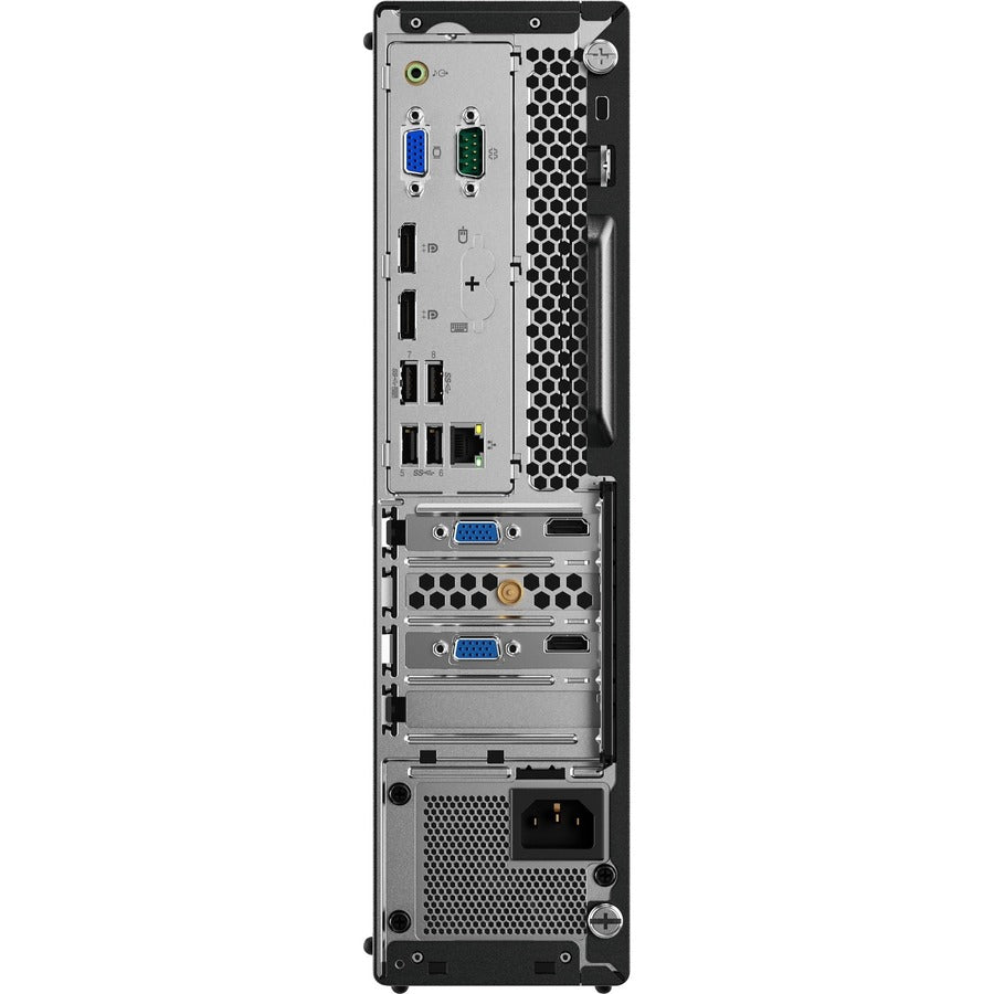 Ordinateur de bureau Lenovo ThinkCentre M920s 10SJ000LUS - Intel Core i5 8e génération i5-8500 3 GHz - 8 Go de RAM DDR4 SDRAM - SSD 256 Go - Petit facteur de forme 10SJ000LUS