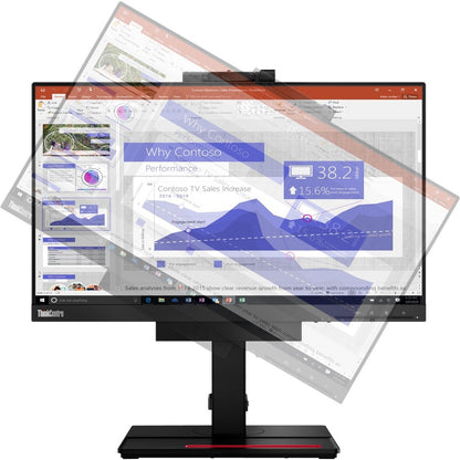 Écran LCD Lenovo ThinkCentre Tiny-In-One 24 Gen 4 23,8" Full HD WLED - 16:9 - Noir 11GDPAR1US
